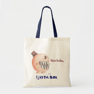 Bolso De Tela mwahaha…, tengo gusto de gotas malvadas