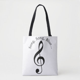 Bolso De Tela My Song Treble Clef
