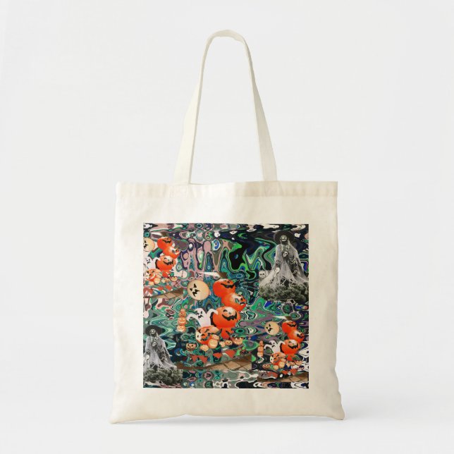 Bolso De Tela My Super Halloween V2 (Frente)