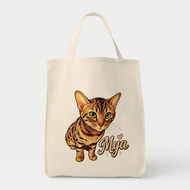 Bolso De Tela Mya (Frente)