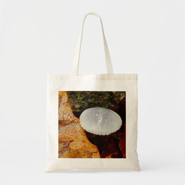 Bolso De Tela Mycena stylobates Mushroom Tote Bag (Frente)