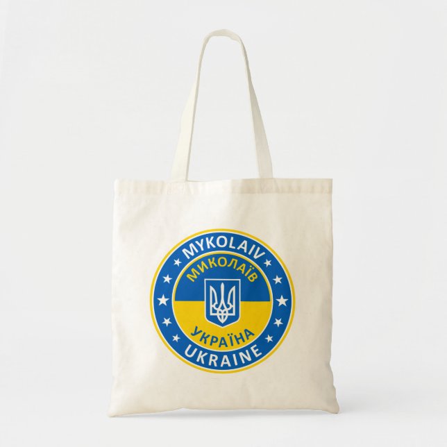 Bolso De Tela Mykolaiv Ucrania (Frente)