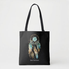 Bolso De Tela Mystic Dreamcatcher Yoga espiritual metafísico