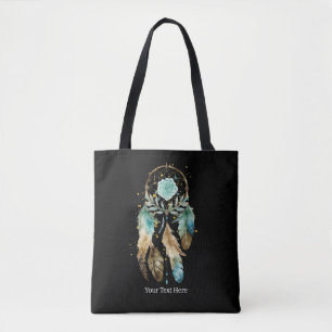 Bolso De Tela Mystic Dreamcatcher Yoga espiritual metafísico