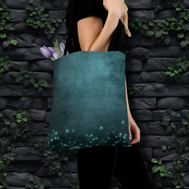 Bolso De Tela Mystic Twilight Stars | Deslumbramiento de la nebl (Subido por el creador)