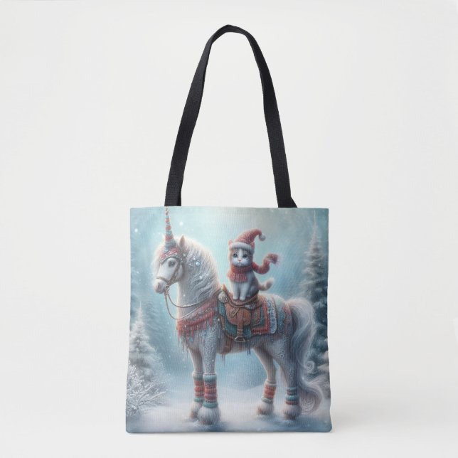 Bolso De Tela Mystical Spirit Horse Fantasy Tote Bag (Anverso)