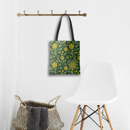 Bolso De Tela Mystique Blooms