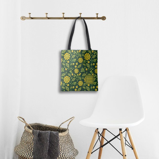 Bolso De Tela Mystique Blooms (Subido por el creador)