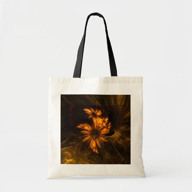 Bolso De Tela Mystique Garden Resumen Art Tote Bag (Frente)