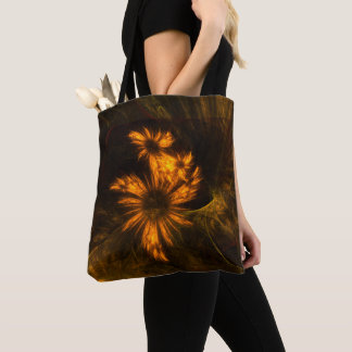 Bolso De Tela Mystique Garden Resumen Arte