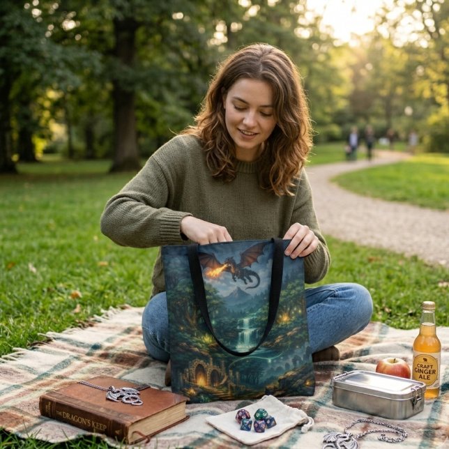 Bolso De Tela Mythic Realms Fragmented Legends (Subido por el creador)