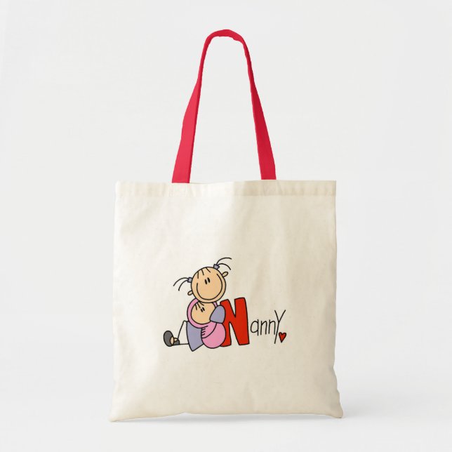 Bolso De Tela N está para la niñera (Frente)