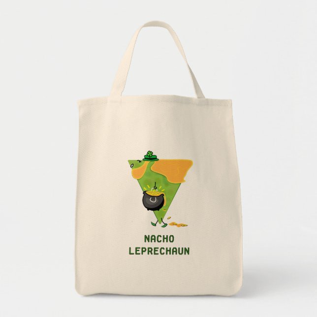 Bolso De Tela Nacho Leprechaun (Frente)