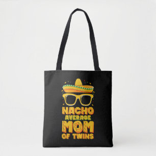 Bolso De Tela Nacho Mamá Promedio De Gemelos Cinco De Mayo Mexic