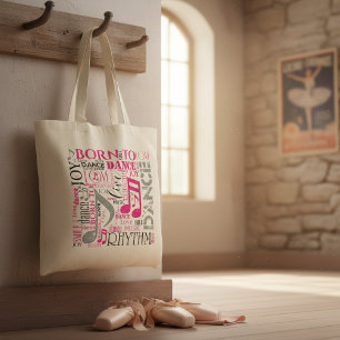 Bolso De Tela Nacida para Bailar Pink ID277