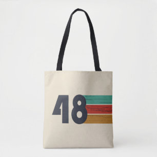 Bolso De Tela Nacido en 1948, en un antiguo cumpleaños