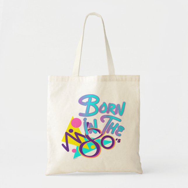 Bolso De Tela Nacido en los 80's Guay Age Art (Frente)