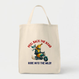 Bolso De Tela Nacido en Peelp Banana Biker Adventure