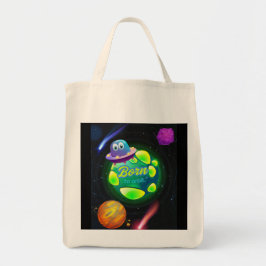 Bolso De Tela Nacido para orbitar 
