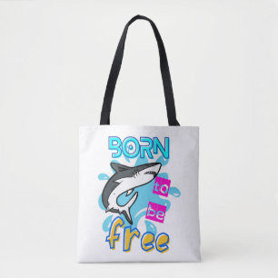 BOLSO DE TELA NACIDO PARA SER LIBRE