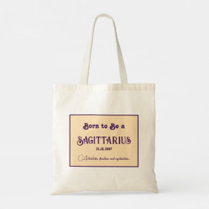 Bolso De Tela Nacido para ser un sagitario