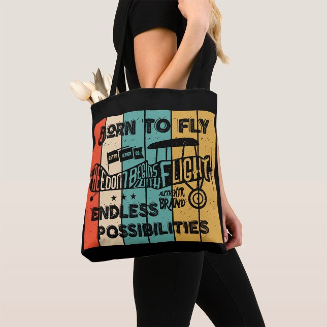 Bolso De Tela Nacido Para Volar (Subido por el creador)