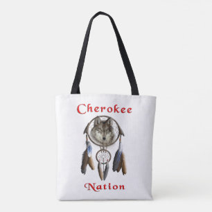 Bolso De Tela Nación de Cherokee