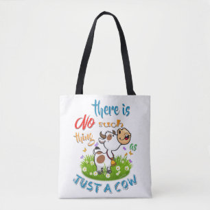 Bolso De Tela NADA Como SÓLO UNA VACA