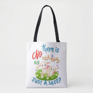 Bolso De Tela NADA como una OVEJA