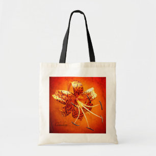 Bolso De Tela "Nada tote de encargo del presupuesto" del lirio