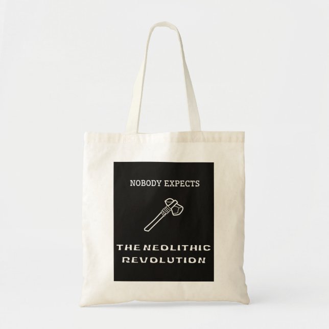 Bolso De Tela Nadie espera la revolución neolítica (Frente)