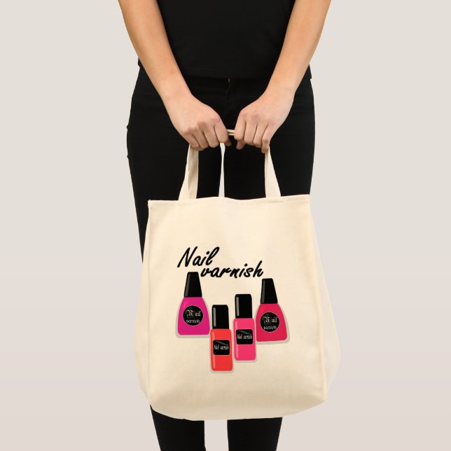 Bolso De Tela Nail Polaco (Anverso (producto))