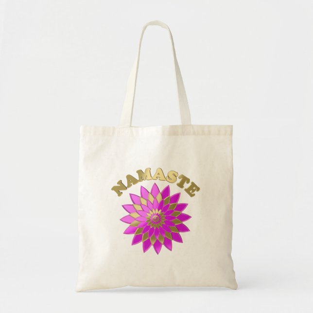 Bolso De Tela Namaste (Frente)