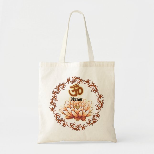 Bolso De Tela Namaste Tote Bag (Frente)