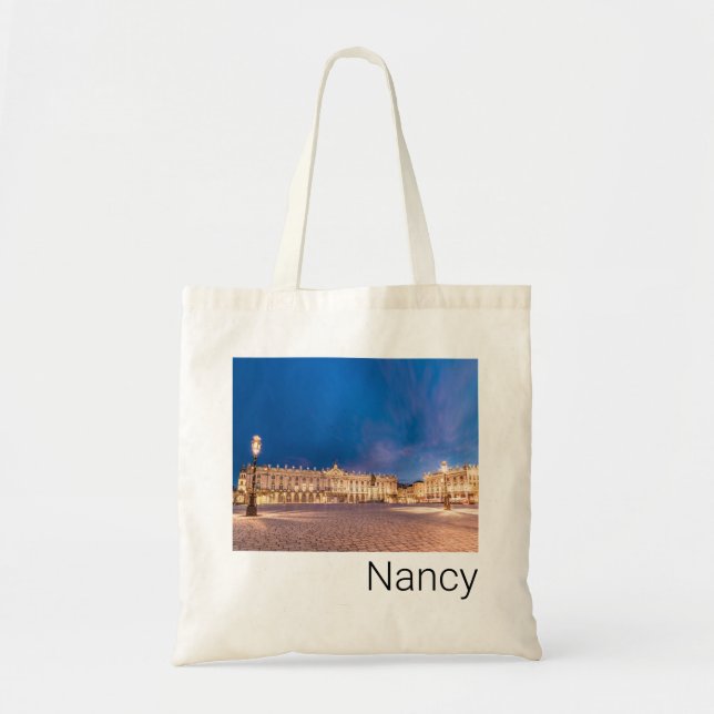 Bolso De Tela Nancy Place Stanislas Grand Est France Sunset (Frente)