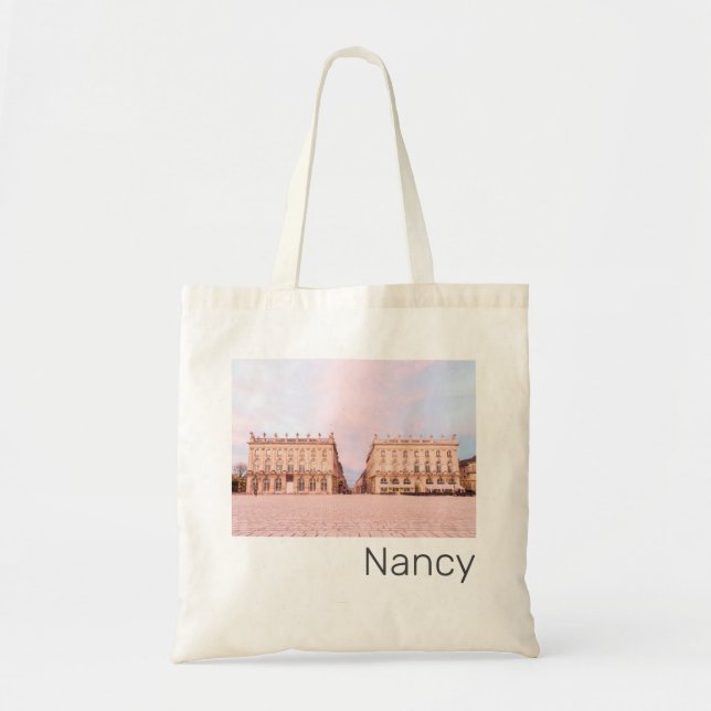 Bolso De Tela Nancy Place Stanislas Grand Est France Sunset (Frente)