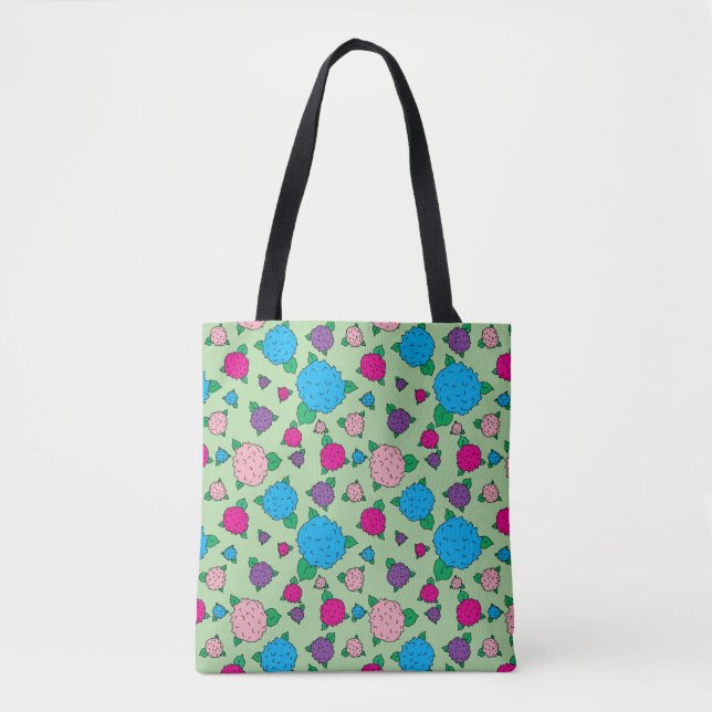 Bolso De Tela Nantucket Hydrangea Tote Bag (Anverso)