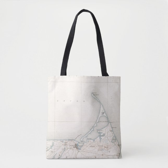 Bolso De Tela Nantucket, Massachusetts (Anverso)