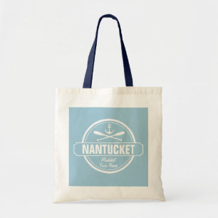 Bolso De Tela Nantucket, nombre personalizado de MAMÁES, ancla