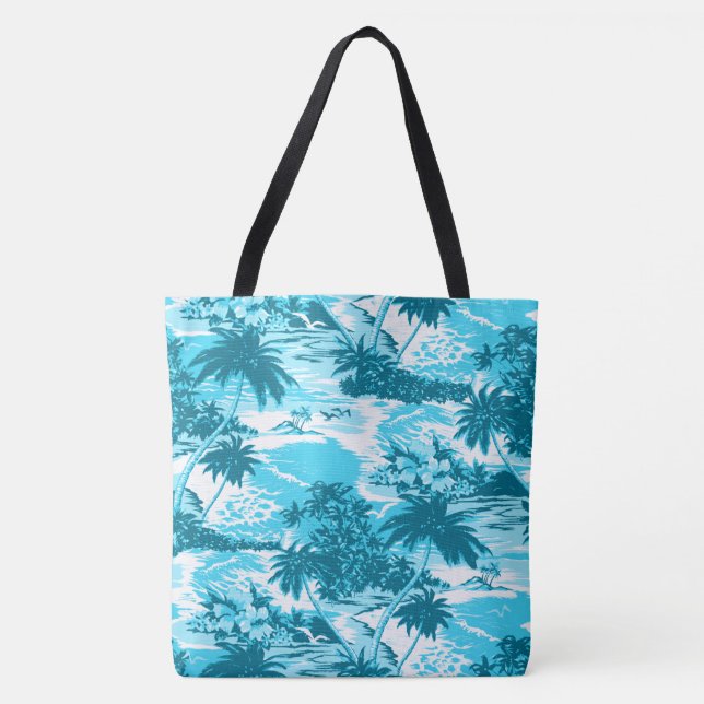 Bolso De Tela Napili Bay Hawaiian Island Scenic Beach Bag (Anverso)