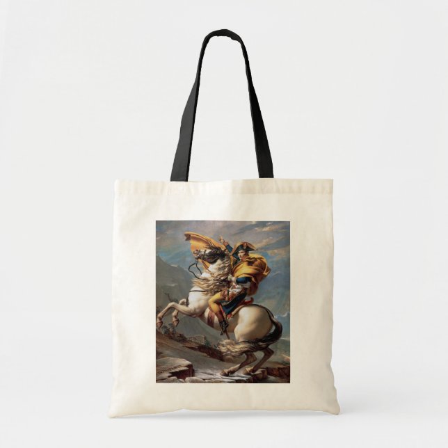 Bolso De Tela Napoleón cruzando los Alpes, Jacques-Louis David (Frente)