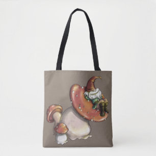 Bolso De Tela Napping Gnome