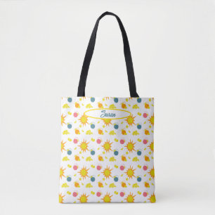 Bolso De Tela Naranja Amantes Amarillos Lemonade Pitchers Rosa V
