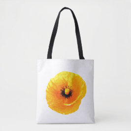 Bolso De Tela Naranja amarillo dorado adormidera a Bodas florale