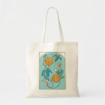Naranja Blossom Tote Bag