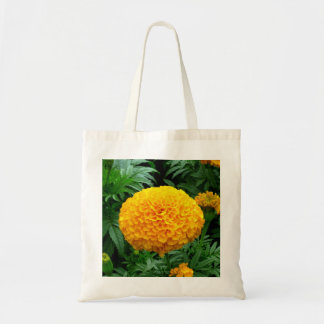 Bolso De Tela Naranja Chrysanthemum
