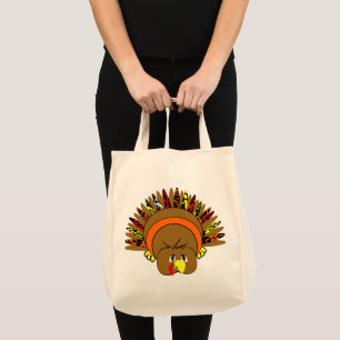 Bolso De Tela Naranja #Cute #TURKEY #Tote