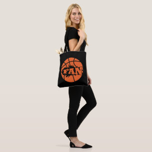 Bolso De Tela Naranja de baloncesto