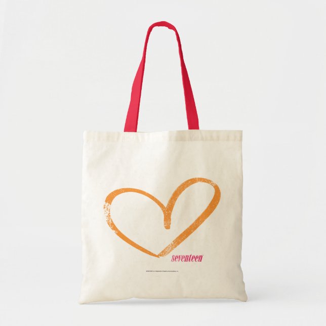 Bolso De Tela Naranja de OpenHeart (Frente)