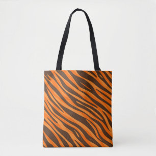 Bolso De Tela Naranja de tigres en la banda Tote Bag Cincinnati